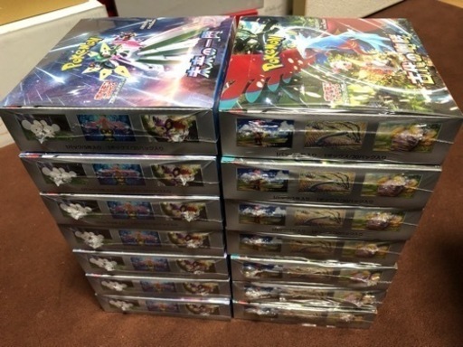 ポケカ 古代の咆哮7BOX 未来の一閃7BOX 14BOXすべてシュリンク付き