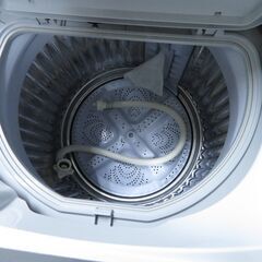 2021年製 シャープ 全自動洗濯機 5.5㎏ 乾燥3.5㎏ ES-TX5E-S  穴なし槽 |江別市のリサイクルショップドロップ