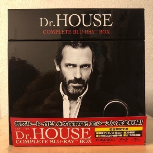Dr.HOUSE ドクター・ハウス コンプリート ブルーレイBOX〈初回限定生産・39枚組〉
