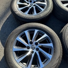 アルファード純正タイヤホイール REGNO GRV II 17インチタイヤ