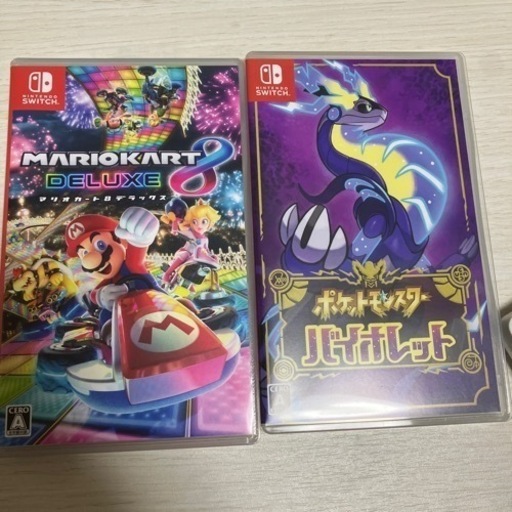 Switch ソフト　2本セット　マリオカート\u0026バイオレット
