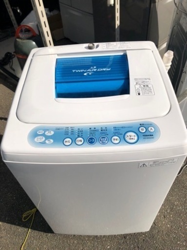 北九州市内配送無料　保証付き　東芝 TOSHIBA AW-50GG-W [全自動洗濯機（5.0kg) ピュアホワイト]
