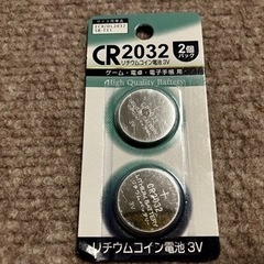 リチウム電池　3V ゲーム用　CR2032