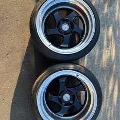 タイヤ付きスタンスマジックホイール2本セット