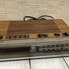 アメリカGEラジオ　(70年代ビンテージ使用確認済み　レトロ 通...