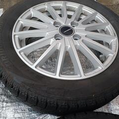 アルミホイル、スタッドレスタイヤ4本セット､165-60R-15です。