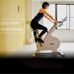 DABADA スピンバイク マグネット 静音 フィットネスバイク トレーニングマシン アプリ操作