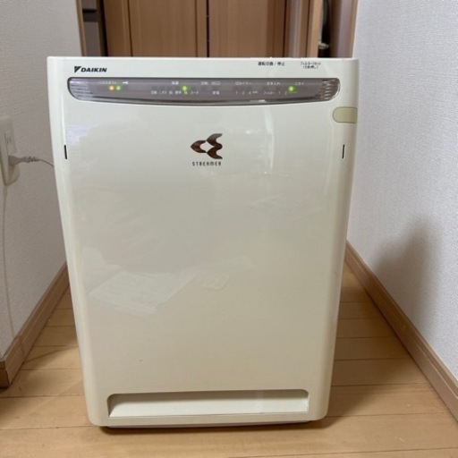 ダイキン空気清浄機　ストリーマ空気清浄機　TCM75P-W ダイキン ストリーマ空気清浄機 スタンダードタイプ TCM75P-W ホワイト