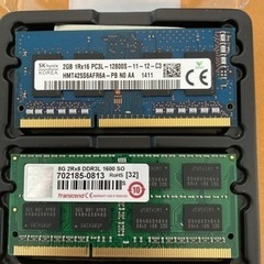 DDR3L12800ノート用メモリ