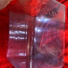 古道具　レトロ　ビンテージ　YUASAガラスの水槽型押し