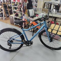 J078☆変わり種☆クロスバイク☆cannondale☆treadwellEQ☆9段変速☆650