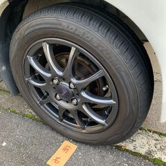 【値下げ】155/65R14 夏タイヤホイール4本set.202...