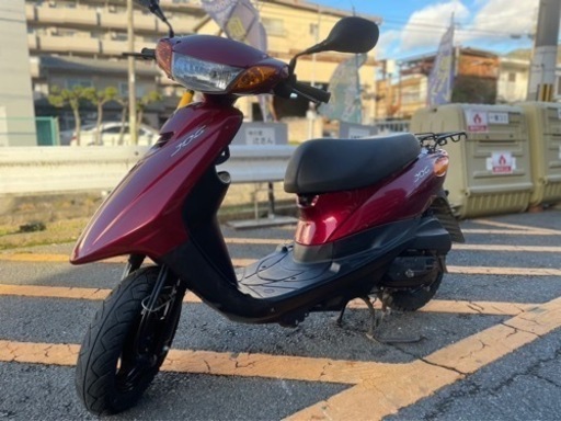 【美車•エンジン好調】低走行★YAMAHA JOG ジョグ SA36J レッド【配送•当日納車可能❗️】