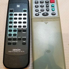 ★懐かしの DENON ステレオデッキ セット★CDレシーバーユニット　ミニディスクレコーダー　スピーカーセット★