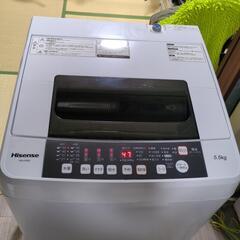 譲渡成立しました。洗濯機Hisense(2018年製)
