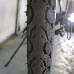 Ｄ165★19800円★整備済み スポーツ中古自転車 ブラック　LEDオートライト　6段変速【クロスバイク】