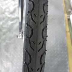 Ｄ165★19800円★整備済み スポーツ中古自転車 ブラック　LEDオートライト　6段変速【クロスバイク】