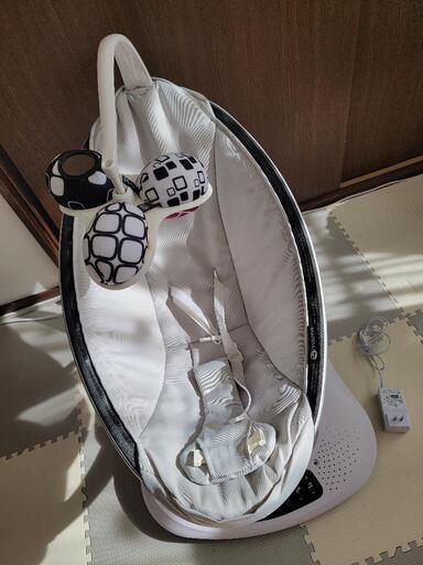 お値下中  ママルー  4moms  電動バウンサー グレー