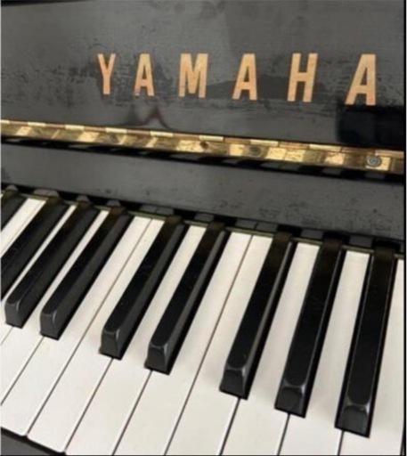 YAMAHA U3H アップライトピアノ 大型 鍵盤器 黒 ブラック 自宅 練習用