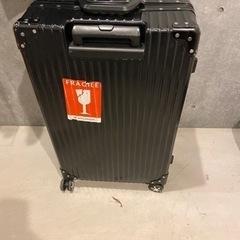 【ネット決済・配送可】鞄　スーツケース