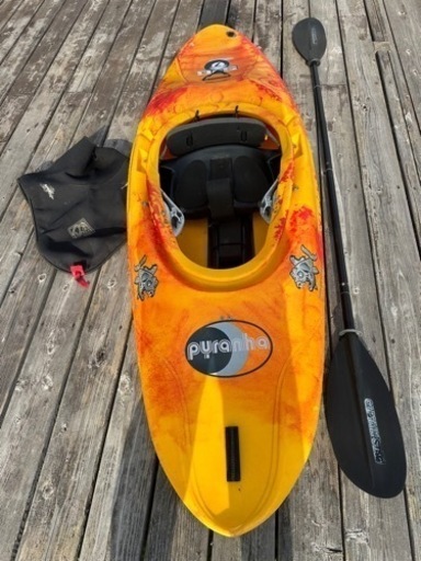 リバーカヤックピラニアSUB7 (kazu) 白子のスポーツの中古あげます  