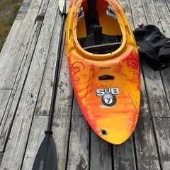 リバーカヤック　ピラニアSUB7