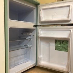 2023年製アイリスオーヤマ冷凍冷蔵庫 /ライトグリーンPRR-082D / 81L