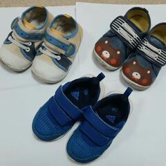 値下げ★ 男の子 靴 14cm 15cm adidas(大きめ1...