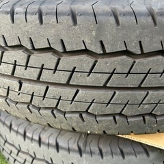 ハイエース　新車外し　純正　ホイール　タイヤ