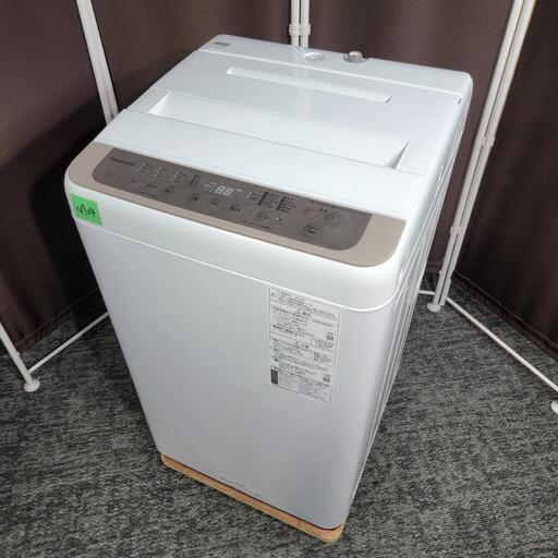 ‍♂️h051219売約済み❌4724‼️配送設置は無料‼️最新2022年製✨Panasonic 7kg 洗濯機