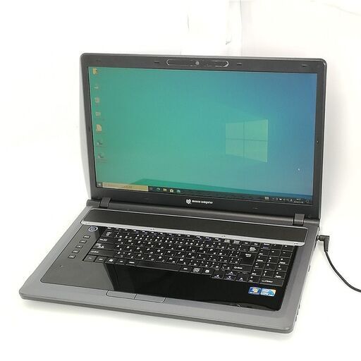 送料無料 フルHD 18.4型 ノートパソコン mouse computer MB-D920S2 中古良品 Core i5 DVDRW 無線 webカメラ Windows10 Office おまけ有