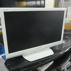 【2】22V型ワイド　液晶テレビ　SHARP　シャープ　AQUO...