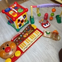 【格安】【ジャンク】アンパンマンピアノ　他　6点おもちゃ色々　
