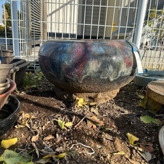 火鉢　植木鉢　巨大植木鉢　鉢カバー
