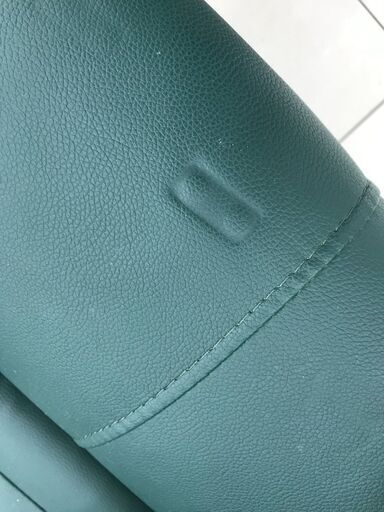 ☆ジモティ割あり☆ ソファー ディープグリーン H92×D86×W191 クリーニング済み HJ1439 - 3人掛けソファ