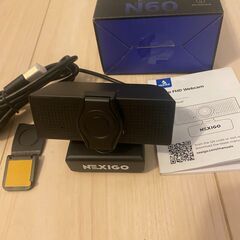 NexiGo N60 1080Pウェブカメラ、マイク付き、ズーム機能