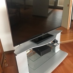 TOSHIBA 液晶42インチ型番42z7 & IODATAタイムシフト録画用HDD 純正TV台