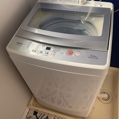 洗濯機　2019年製　ほとんど未使用、12/2まで