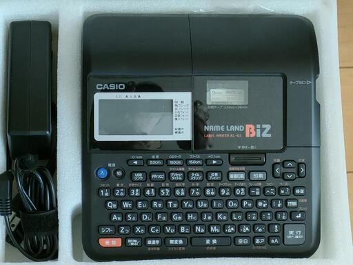 テプラ　CASIO KL-G1