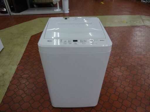 ID 095119  洗濯機6K　ヤマダ　２０２１年　YWM-T60H1