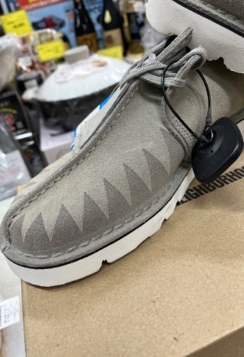 J3101 希少レア 未使用品 CLARKS クラークス × NEIGHBORHOOD ネイバーフッド コラボ デザートトレック スエード