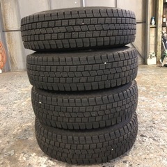 15インチホイール＋スタッドレスタイヤ ハイエースなど