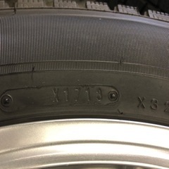 15インチホイール＋スタッドレスタイヤ ハイエースなど