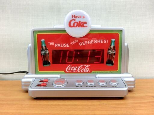 入荷極小！新作】□コカコーラ アラーム時計 目覚まし時計 デジタル 