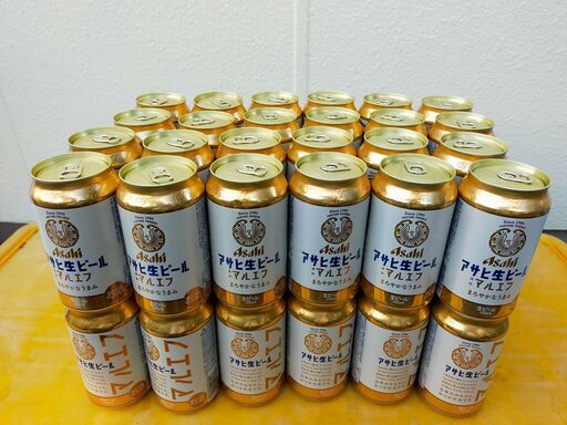 アサヒ生ビール（マルエフ）350ml缶48本
