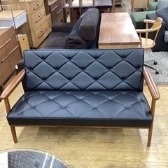 KK-87【新入荷 リサイクル品】美品 カリモク家具 2シーターソファ/WS11