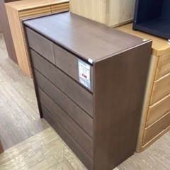 KK-88【新入荷　リサイクル品】ニトリ　アスカ89 ハイチェスト　ブラウン ハイチェスト(クエス 80-6HC BK) | ニトリネット【公式】 家具