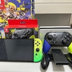 任天堂Switch有機ELモデルスプラトゥーン3エディション&P...