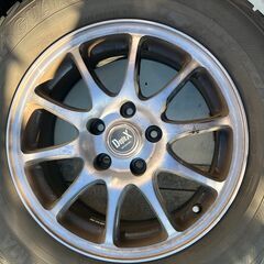 215/65/R16 スタッドレスタイヤホイール4本セット　ヴェルファイアに履いてました⭐️