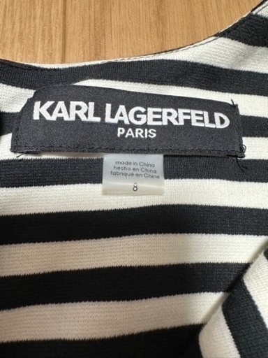 【美品】Karl Lagerfeld ワンピース　ボーダー【お話し中】